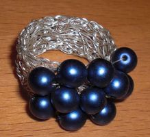 Top: Handgemachter Ring "NEU" *zug. Tabea`s Delphintraum*